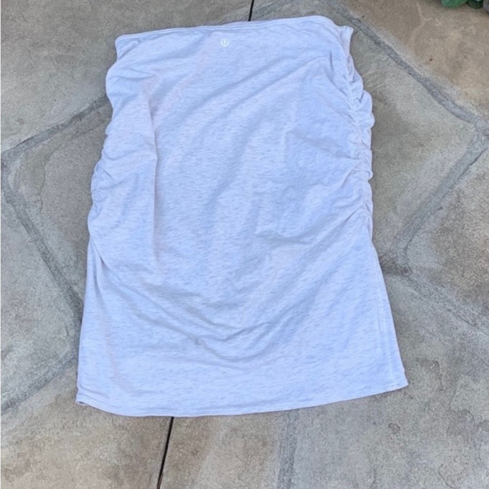 Lululemon reversible Ruched knit Breezy Skirt